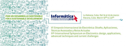 VI Simposio Internacional de Electrónica: Diseño, Aplicaciones, Técnicas Avanzadas y Retos Actuales